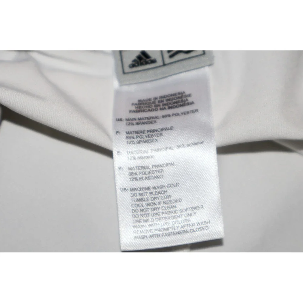 Adidas Golf Pants Mens 42x32 Beige Tan Flat Front Performance Stretch **